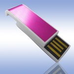 USB флеш-диск - Digma Slyd Pink&White - 2Gb 