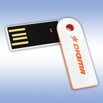 USB флеш-диск - Digma Swing White&Orange - 8Gb